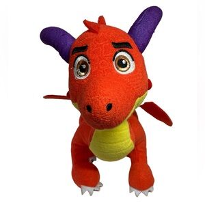 Paw Patrol Rescue Knights Sparks the Dragon 8" Orange Plush Spin Master 2021
